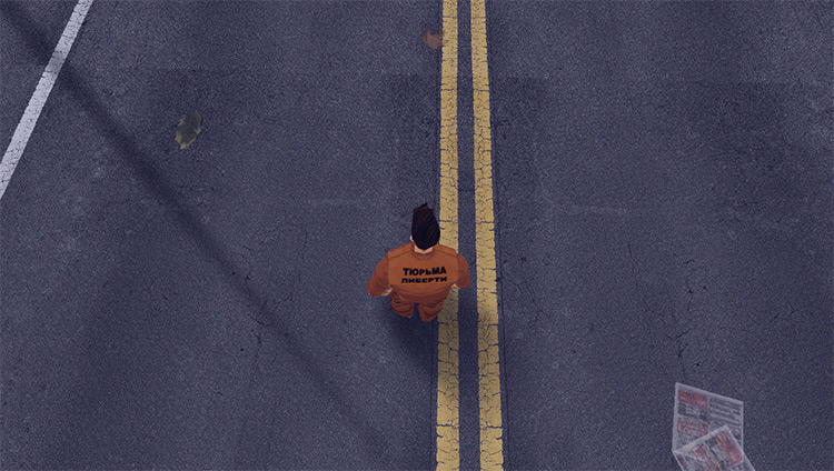 HD Road Grand Theft Auto III mod