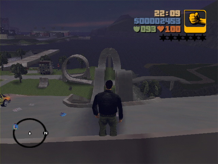 Ultimate Stunt Park GTA III mod screenshot