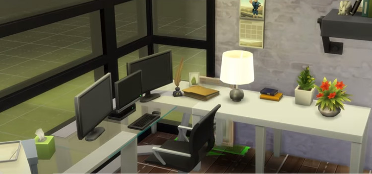 The Sims 4 Custom Content: Home Office Kit