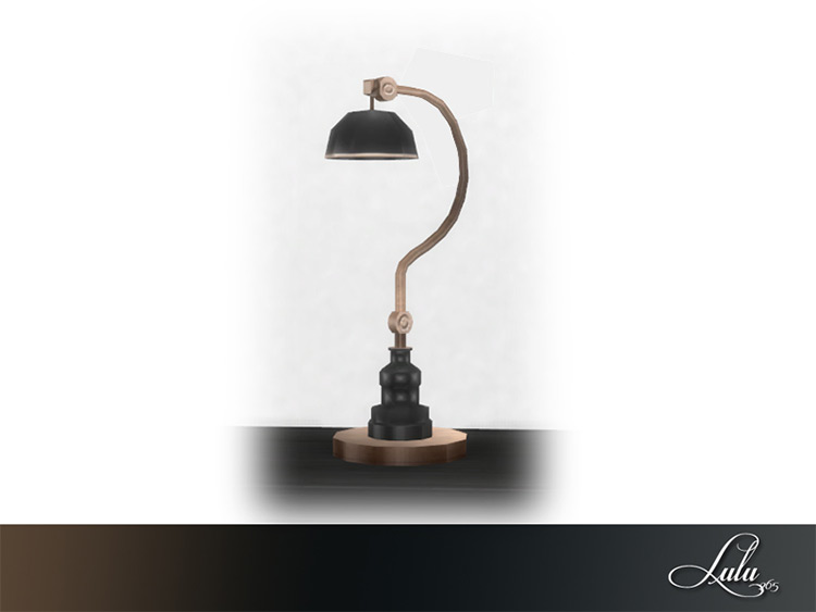 His & Hers Desk Lamp - Sims 4 CC