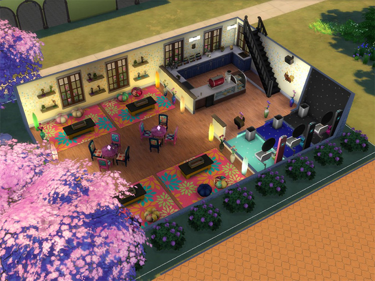 Kawaii Kafe - Sims 4 CC