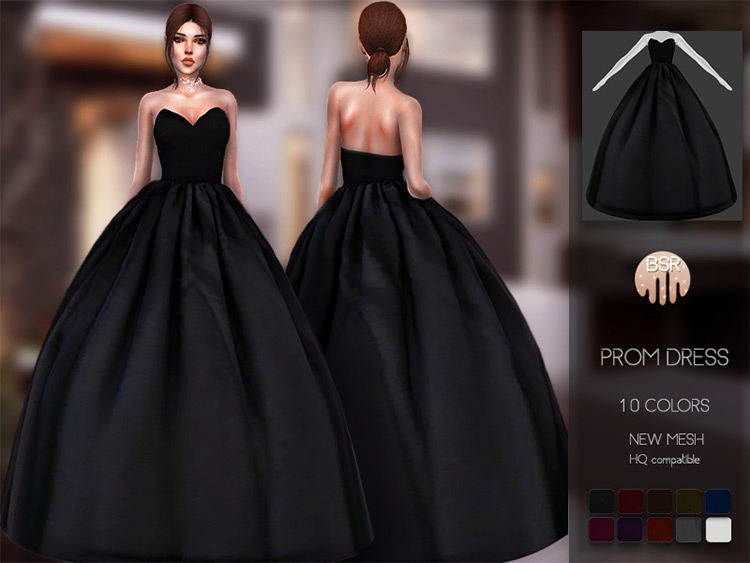 Prom Dress - Sims 4 CC