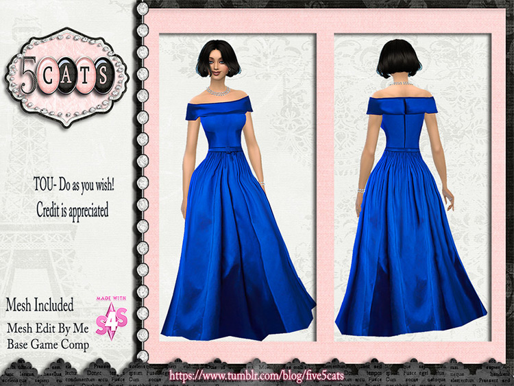 Best Sims 4 Prom Dresses  Free CC   Mods To Download   FandomSpot - 51