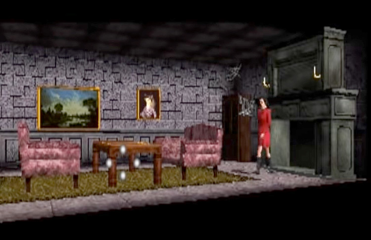 Clock Tower PS1 1997 Game Screenshot