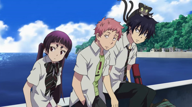 Ao no Exorcist (Blue Exorcist) Anime Screenshot