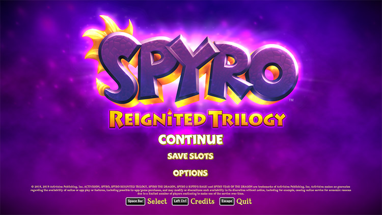 Original Title Screen Music Spyro Reignited Mod