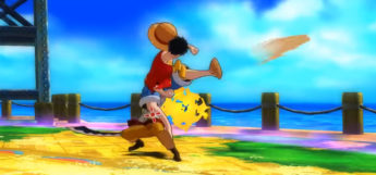 One Piece: Unlimited World Red - Luffy battle screenshot