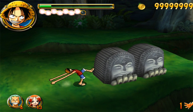 One Piece (GBA) - All Specials Attacks 