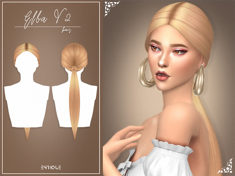 Best Sims 4 Blonde Girl s Hair CC To Prove Blondes Have More Fun   FandomSpot - 70