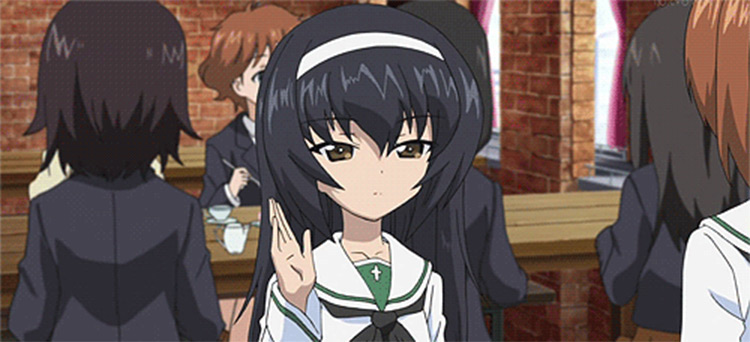 Reizei Mako - Girls und Panzer anime
