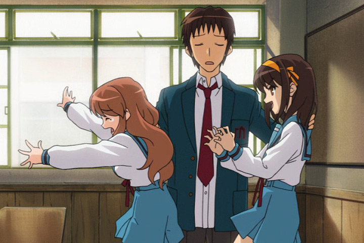 Haruhi Suzumiya anime screenshot