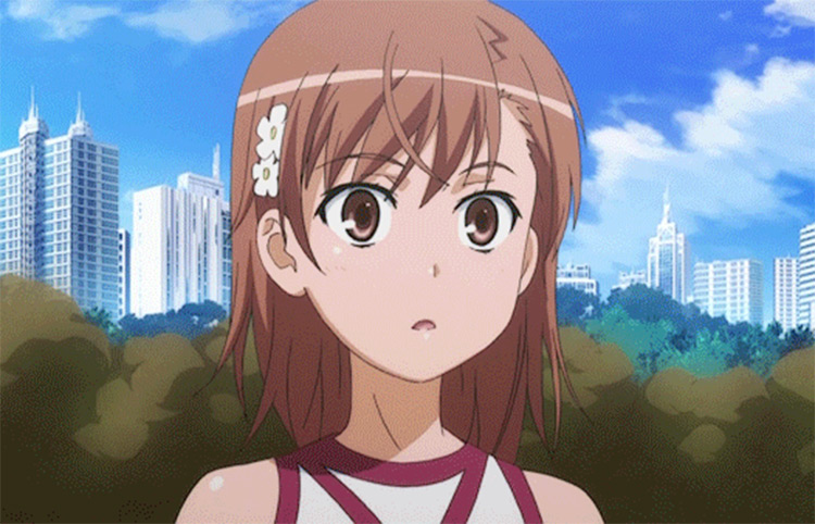 Mikoto Misaka anime screenshot