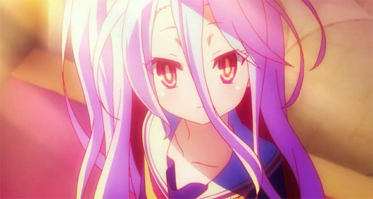 Shiro from No Game No Life screenshot