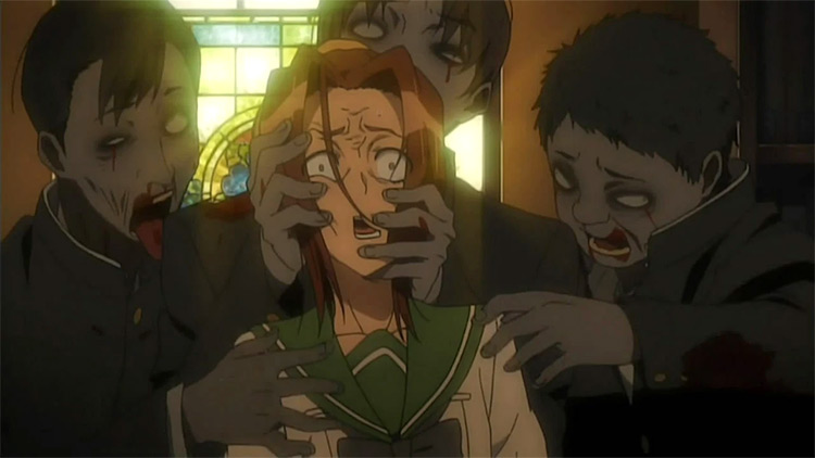 Highschool of the Dead anime screenshot
