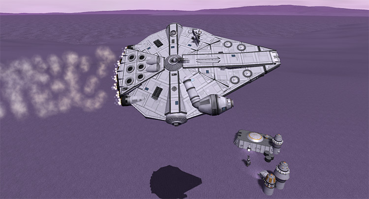 Millennium Falcon Kerbal Space Program Mod