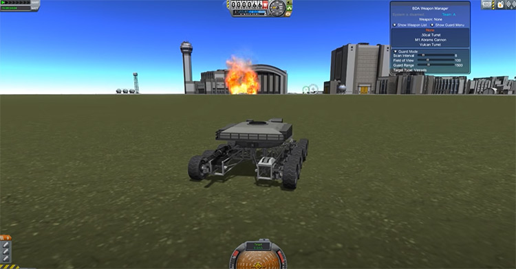 BDArmory mod for Kerbal Space Program