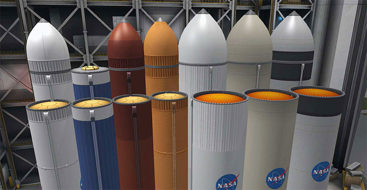 Fuel Tanks Plus mod for Kerbal Space Program