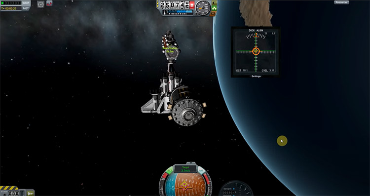 Docking Port Alignment Indicator Kerbal Space Program mod