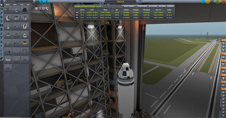 Kerbal Engineer Redux mod