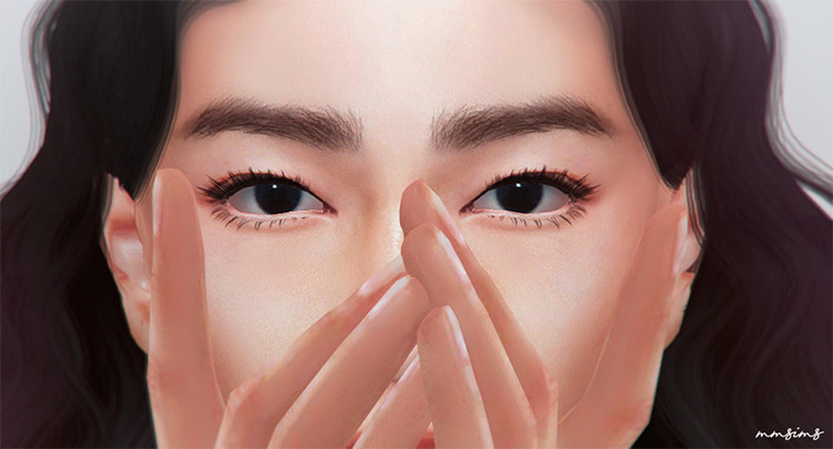 Sims 4  Best Eyelashes CC   Mods For Sultry Eyes  All Free    FandomSpot - 79