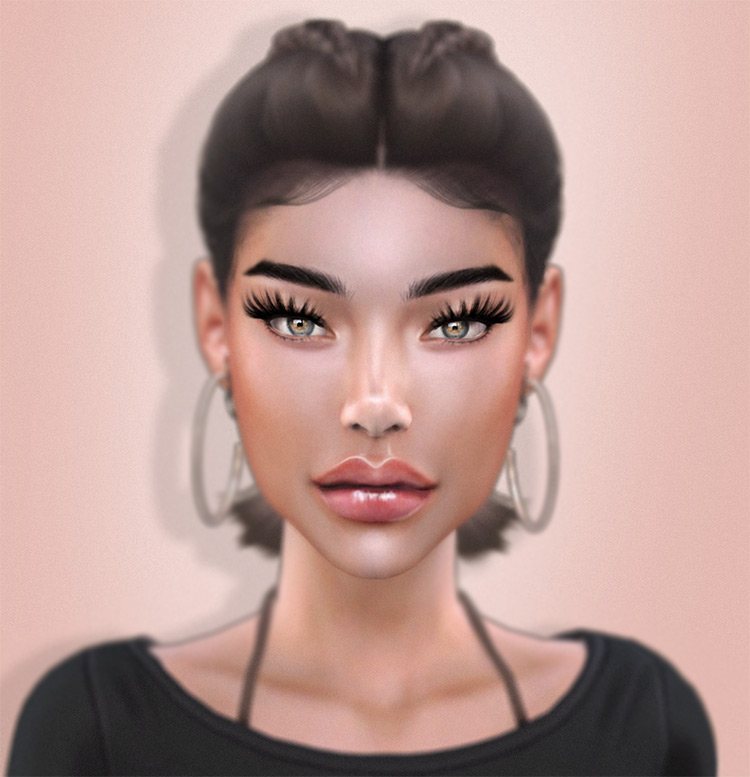 sims 4 cc accessory eyelashes