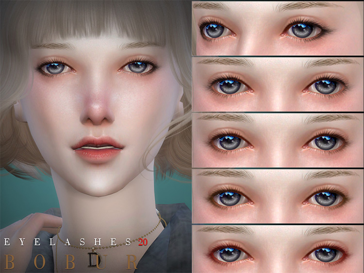 Sims 4  Best Eyelashes CC   Mods For Sultry Eyes  All Free    FandomSpot - 17