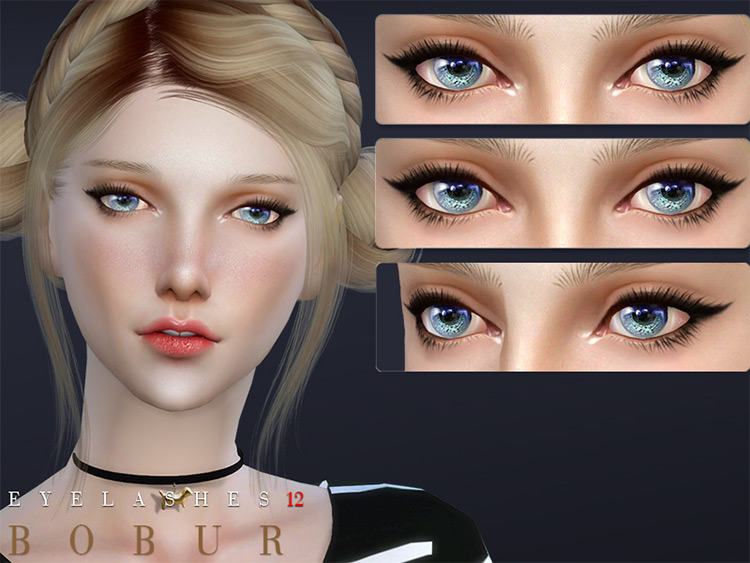 Bobur Eyelashes-12 Sims 4 preview