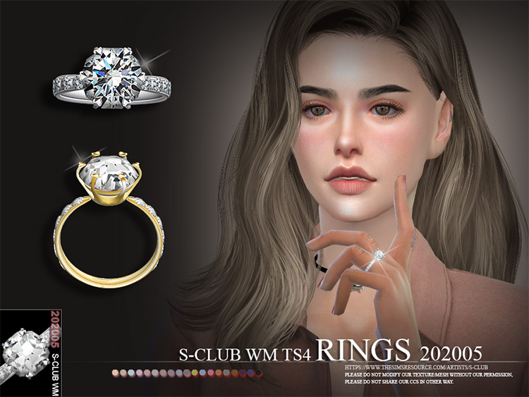 Best Sims 4 Wedding Rings CC For Your Big Day   FandomSpot - 54