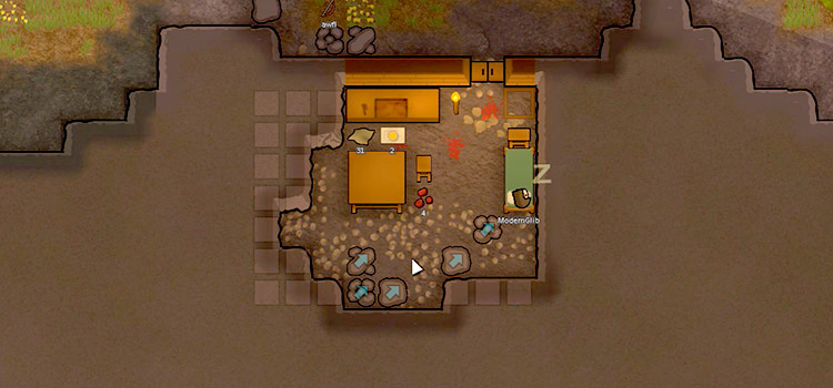 rimworld best bed material