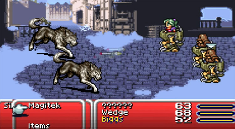 Final Fantasy VI Advance 2007 Gameplay GBA Screenshot