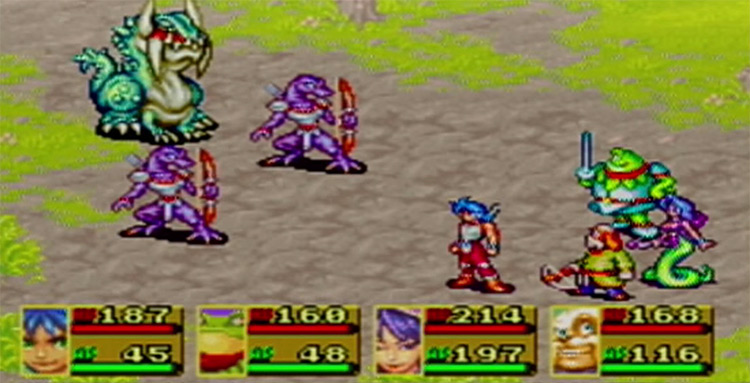 Screenshot of Breath of Fire 2 2002 GBA