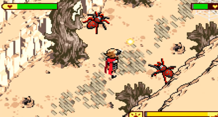 Screenshot of Boktai: The Sun is in Your Hand GBA