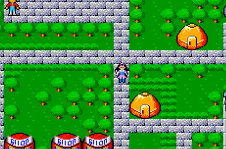 Phantasy Star Collection 2002 GBA RPG Screenshot