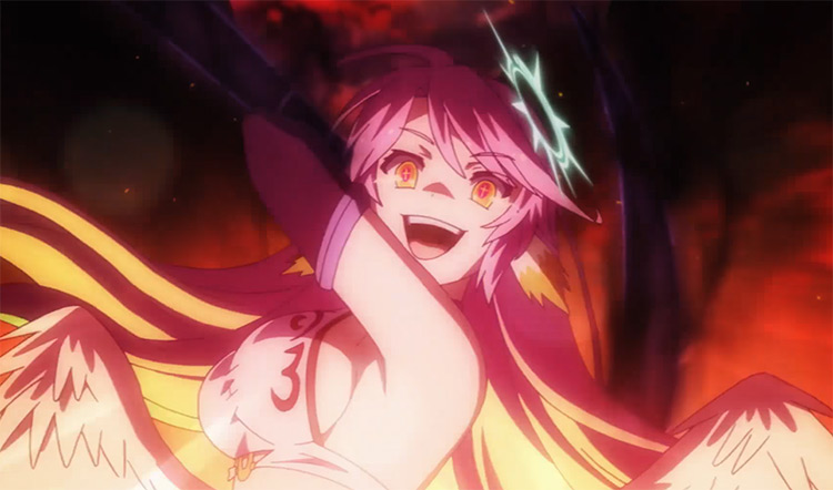 Jibril in No Game No Life anime