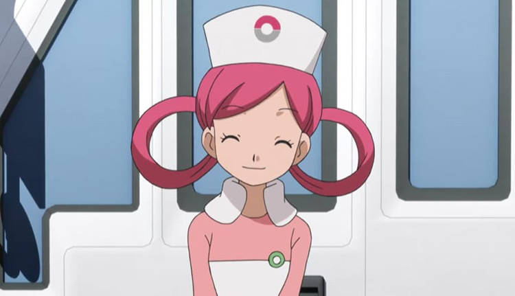 Nurse Joy in Pokemon anime