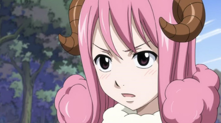 Aries in Fairy Tail anime