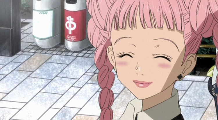 Miwako/Mikako Sakurada pinked haired girl anime