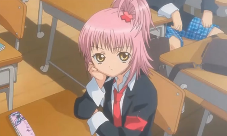 Amu Hinamori from Shugo Chara! anime