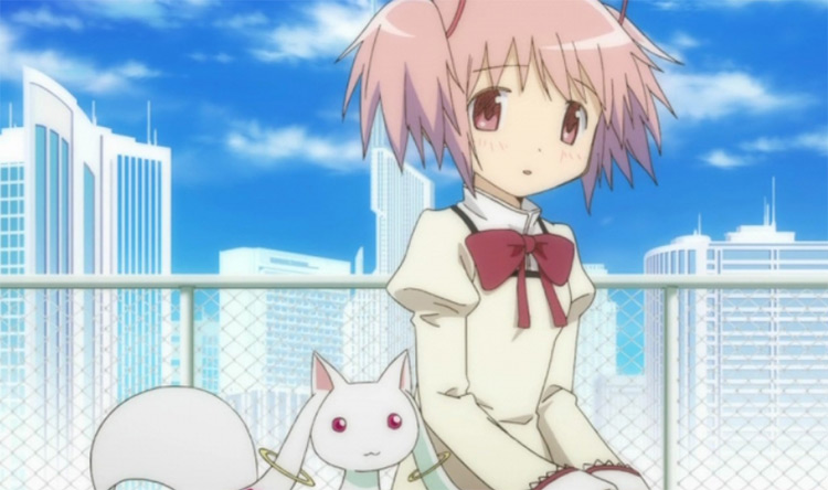 Madoka Kaname from Puella Magi Madoka Magica anime