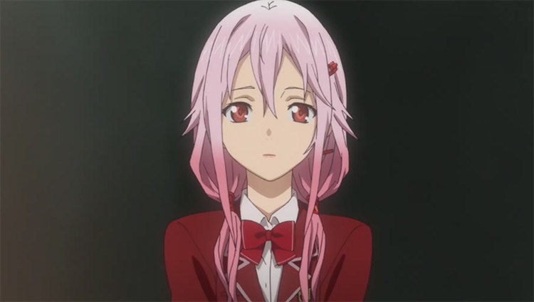 Inori Yuzuriha in Guilty Crown anime