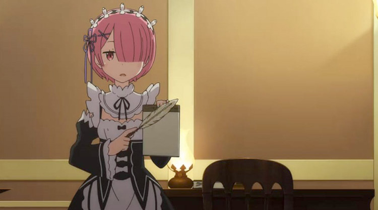 Ram from Re: Zero anime