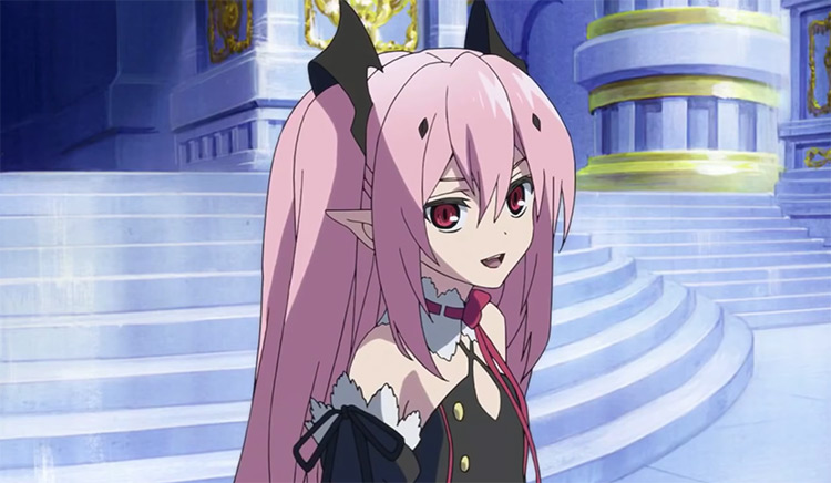 Krul Tepes in Seraph of the End anime