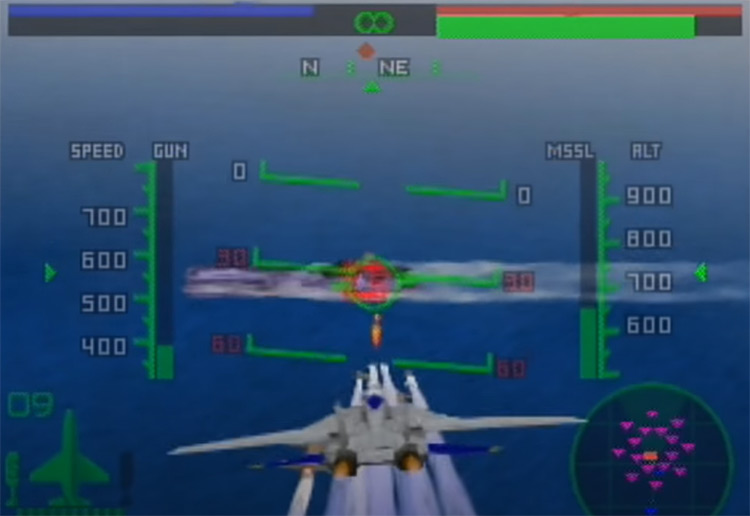 Aero Fighters Assault gameplay