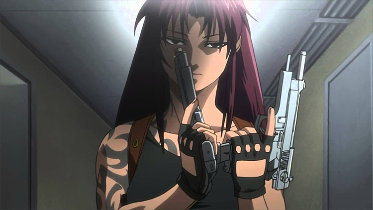 Rebecca Lee Black lagoon anime