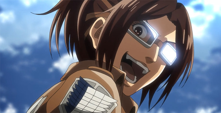 Hange Zoe from Attack on Titan