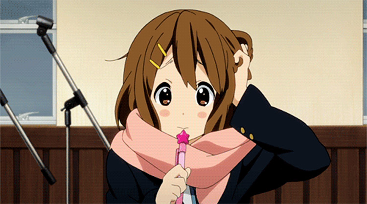 Yui Hirasawa from K-On! anime