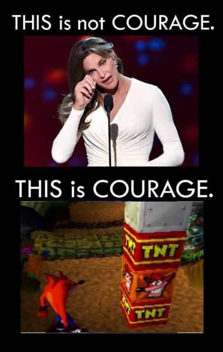 Crash Bandicoot: this is courage