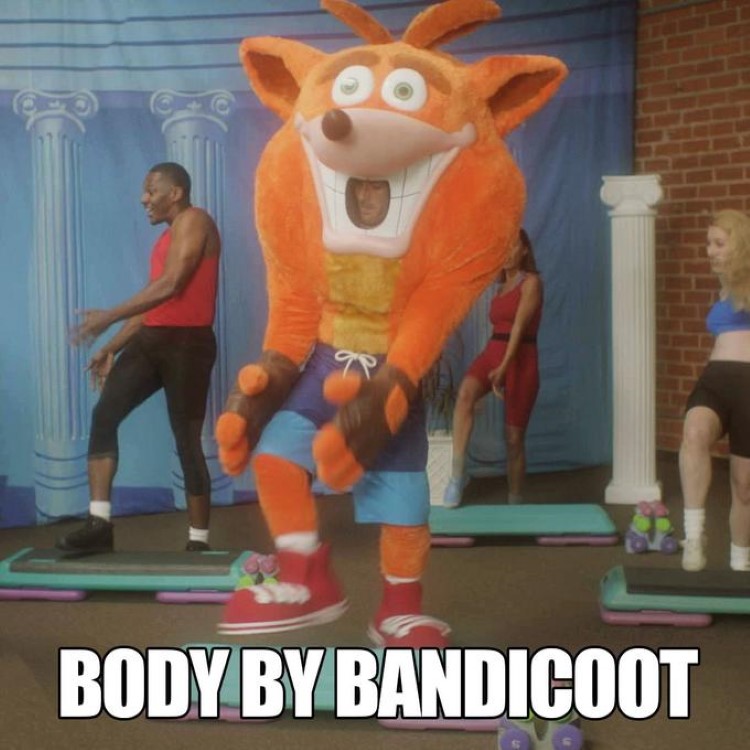 Body by Bandicoot commercial meme
