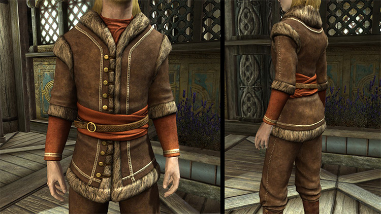 Colovian Fur Armor Skyrim mod