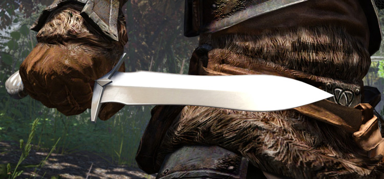 Leaf Dagger in Skyrim